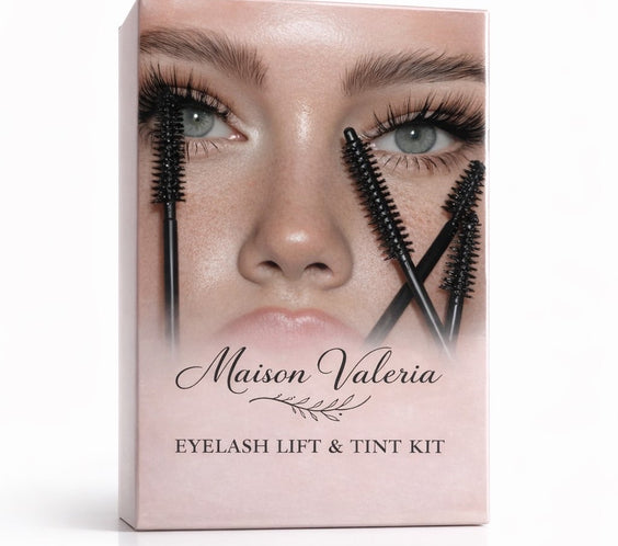 Kit de Lifting e Tintura de Pestanas 4 em 1 Profissional – Resultado de Salão em Casa